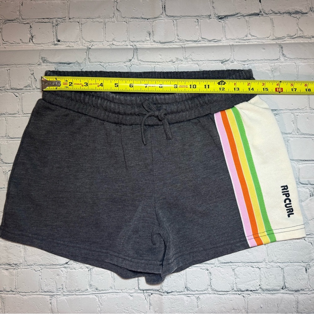 Rip Curl Surf Revival Fleece Short - Washed Black - Women’s Small - BRAND NEW - Picture 6 of 7